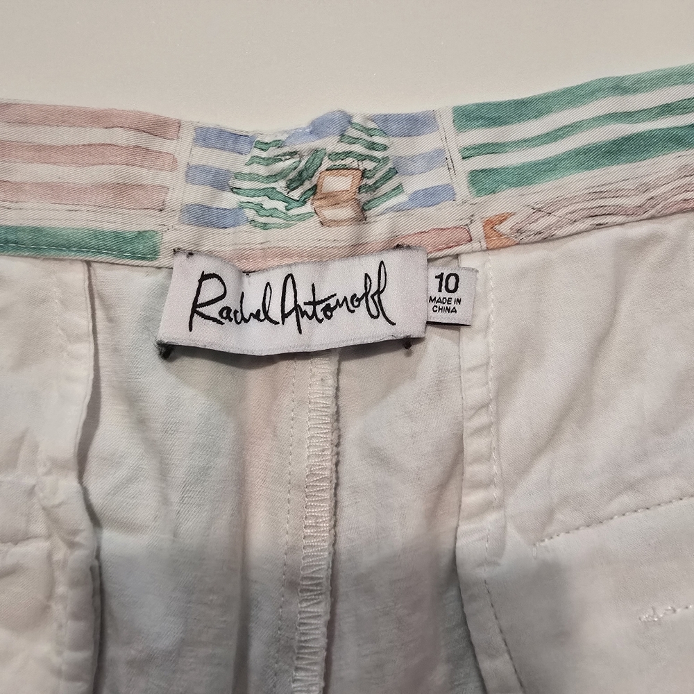 Rachel Antonoff Rose Pants Cotton Size 10 - Picture 7 of 12